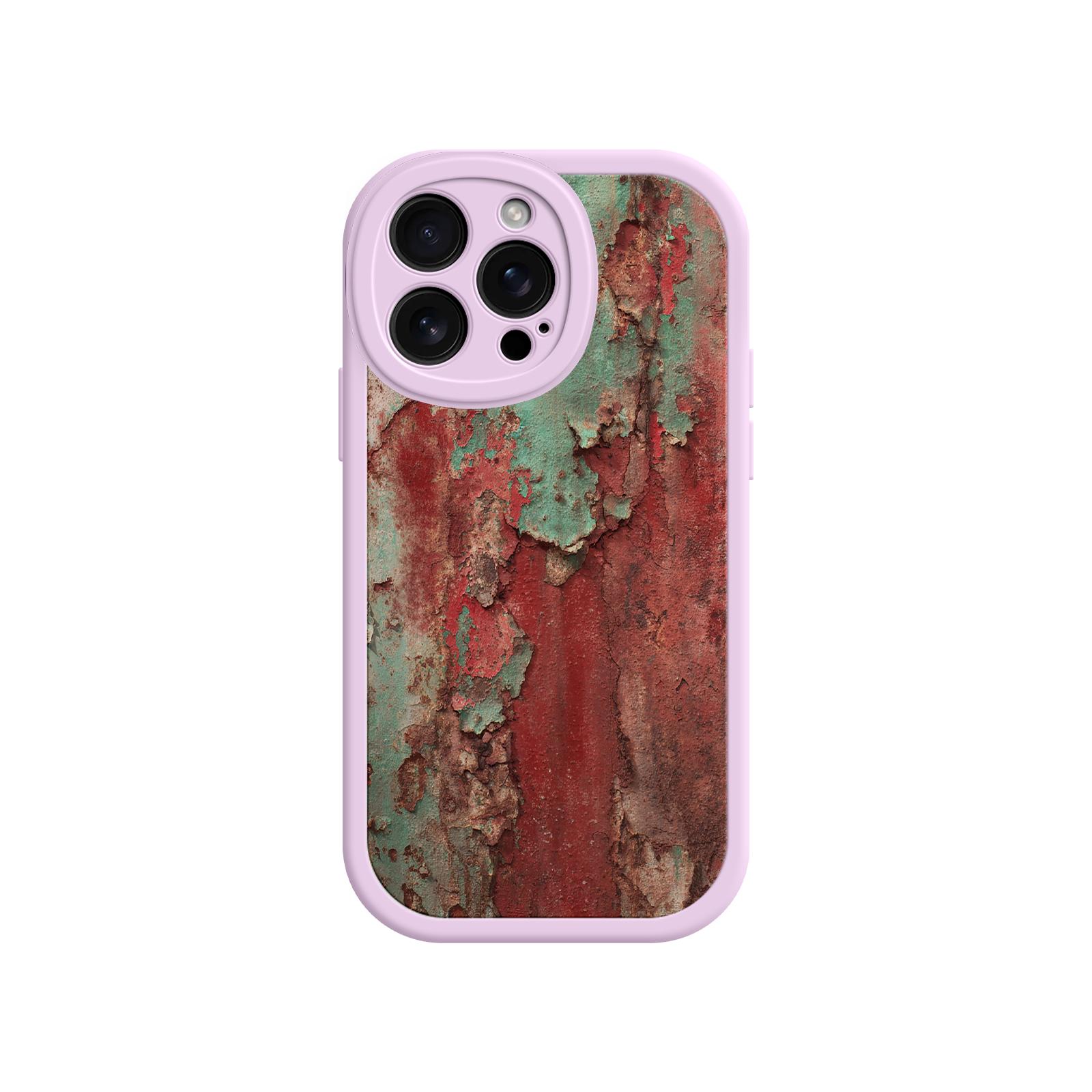 Rustic Metal Texture Phone Case – Vintage Industrial Style for iPhone 17