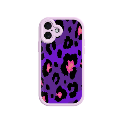 #MC0025 Factory Wholesale Purple Leopard Print iPhone 17 Case – Trendy Animal Print, Protective Fashion Cover, Bold & Stylish Design