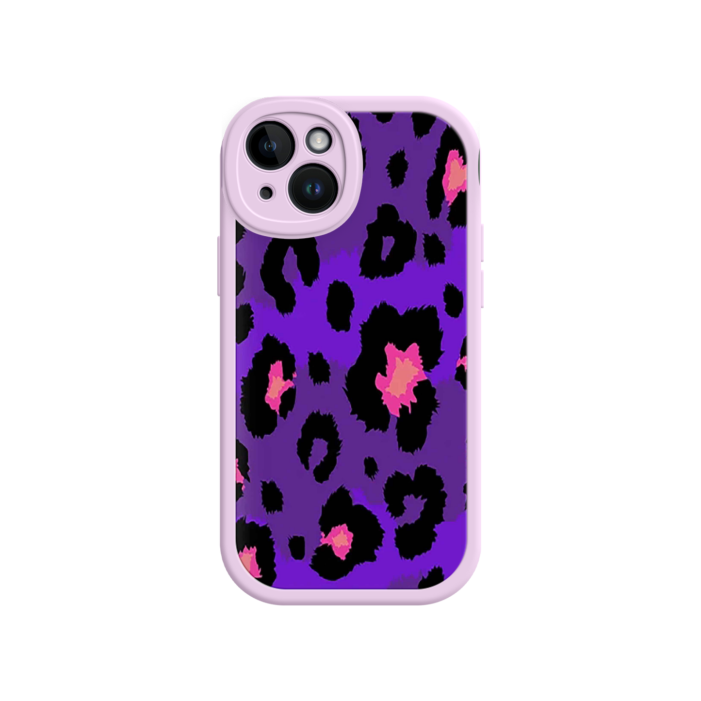 #MC0025 Factory Wholesale Purple Leopard Print iPhone 17 Case – Trendy Animal Print, Protective Fashion Cover, Bold & Stylish Design