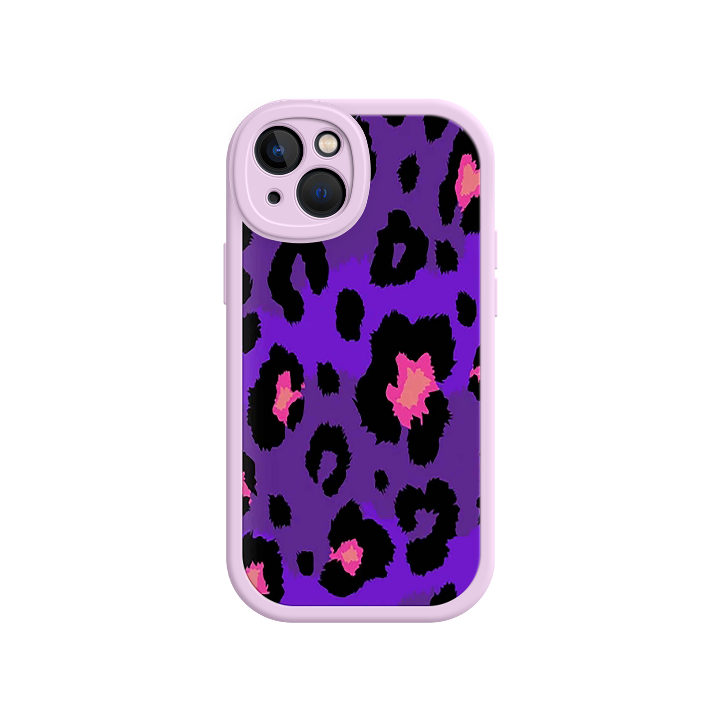 #MC0025 Factory Wholesale Purple Leopard Print iPhone 17 Case – Trendy Animal Print, Protective Fashion Cover, Bold & Stylish Design