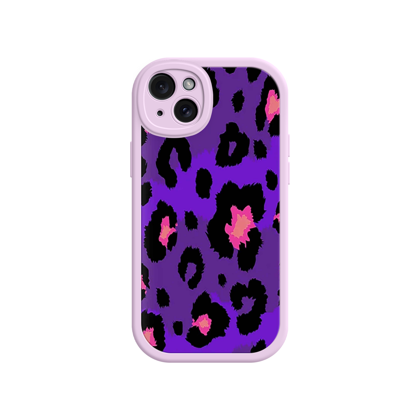 #MC0025 Factory Wholesale Purple Leopard Print iPhone 17 Case – Trendy Animal Print, Protective Fashion Cover, Bold & Stylish Design