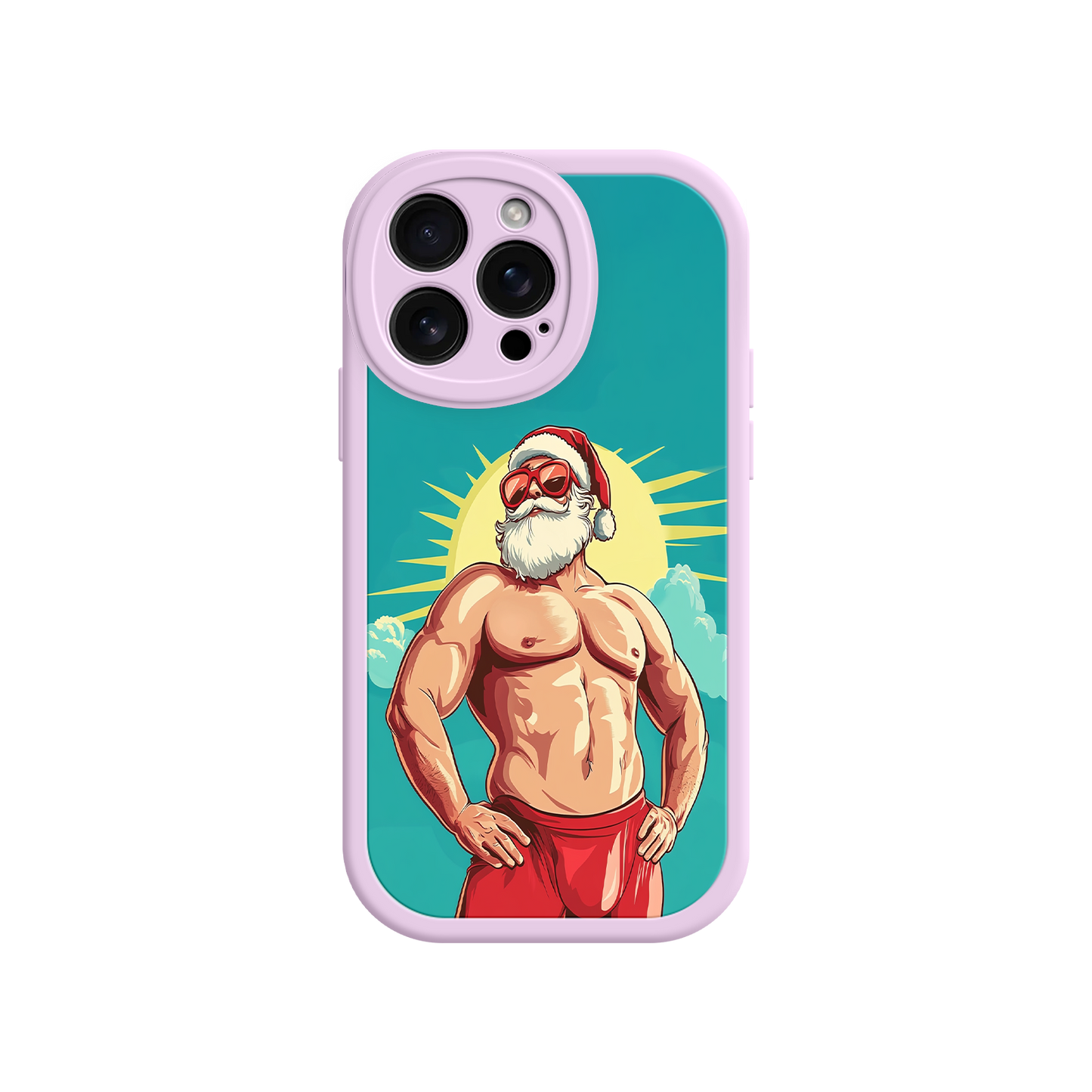 Santa Claus phone case for holiday cheer