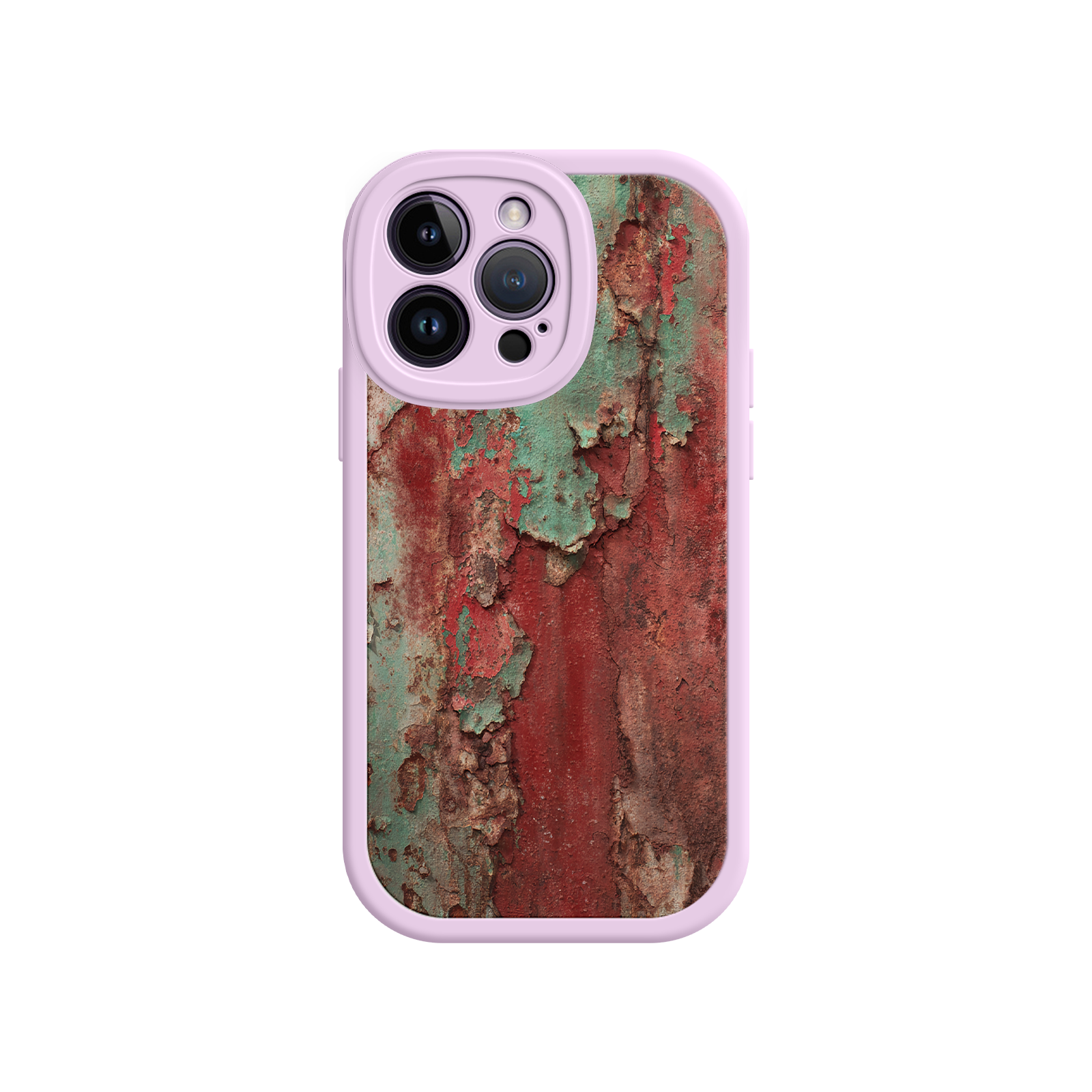 Rustic Metal Texture Phone Case – Vintage Industrial Style for iPhone 17