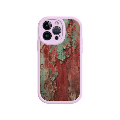 #MC0022 Factory Wholesale Rustic Metal Texture Phone Case – Vintage Industrial Style for iPhone 17