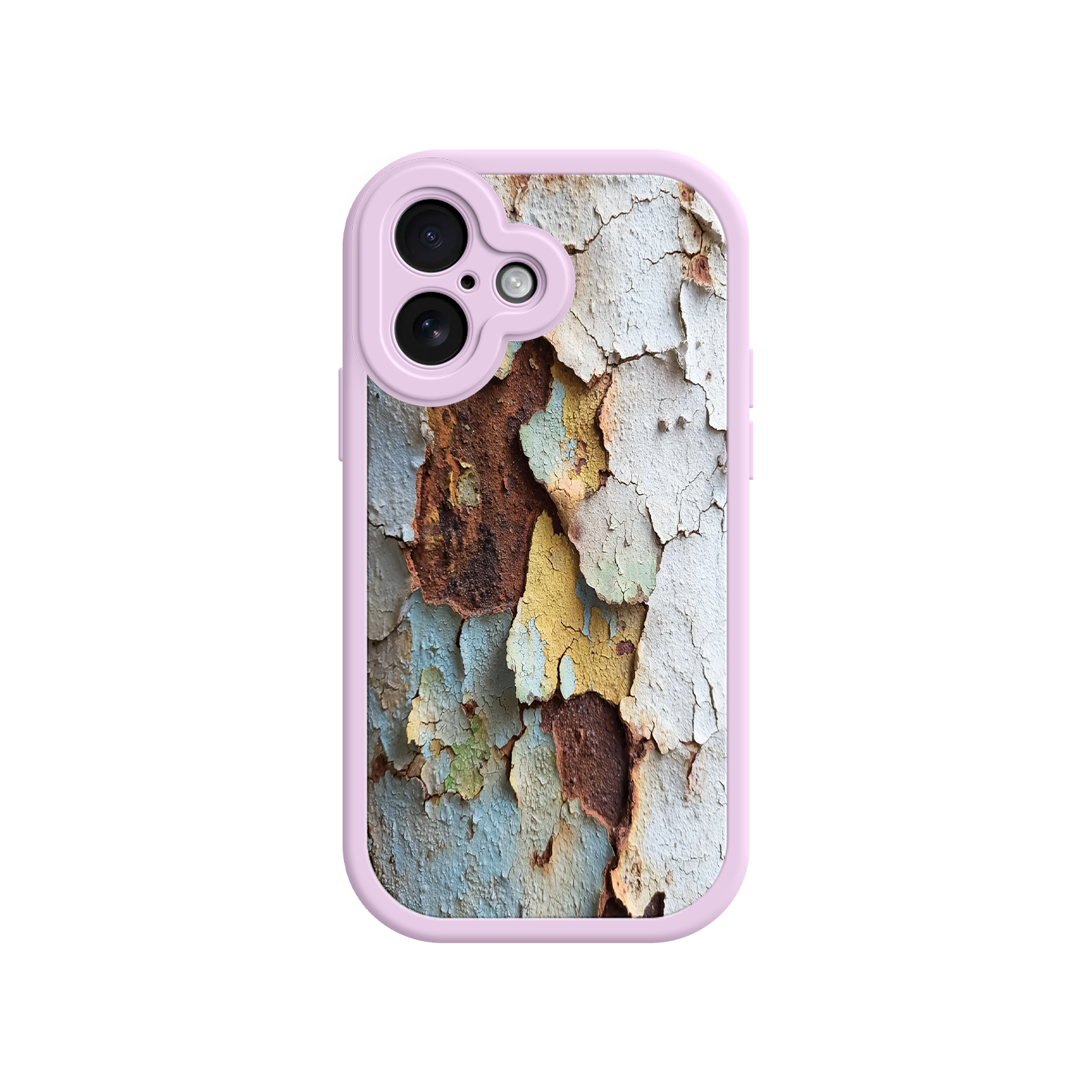 Rustic Patina Phone Case – Vintage Peeling Paint Design for iPhone 17