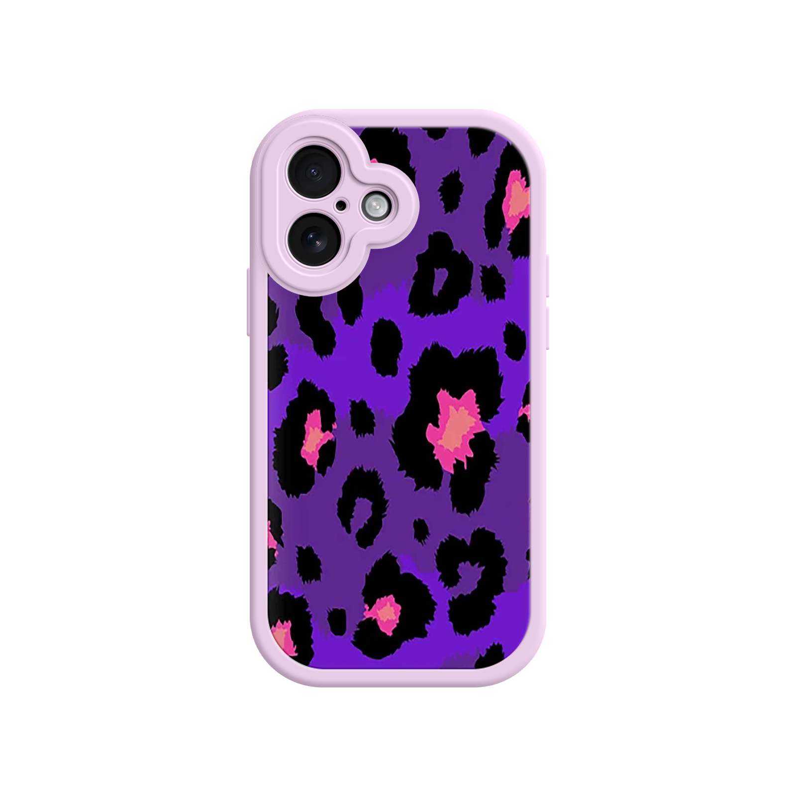 Purple Leopard Print iPhone 17 Case – Trendy Animal Print, Protective Fashion Cover, Bold & Stylish Design