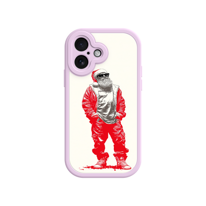 Urban holiday phone case with festive flair