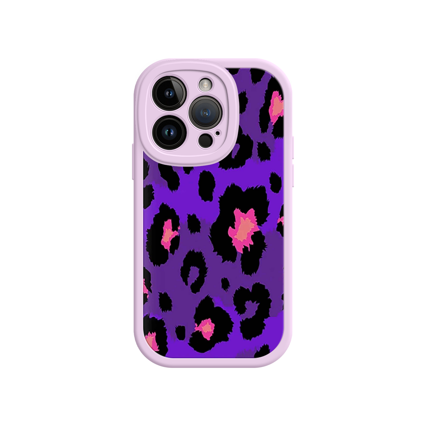 #MC0025 Factory Wholesale Purple Leopard Print iPhone 17 Case – Trendy Animal Print, Protective Fashion Cover, Bold & Stylish Design