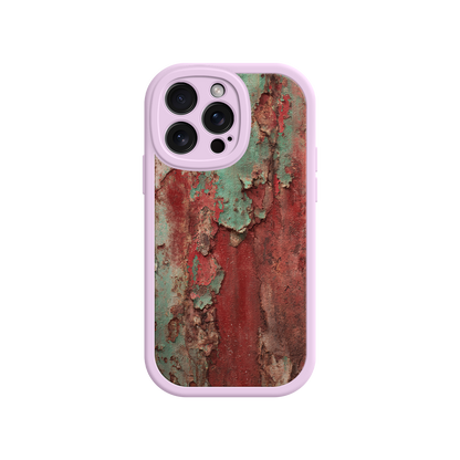 #MC0022 Factory Wholesale Rustic Metal Texture Phone Case – Vintage Industrial Style for iPhone 17