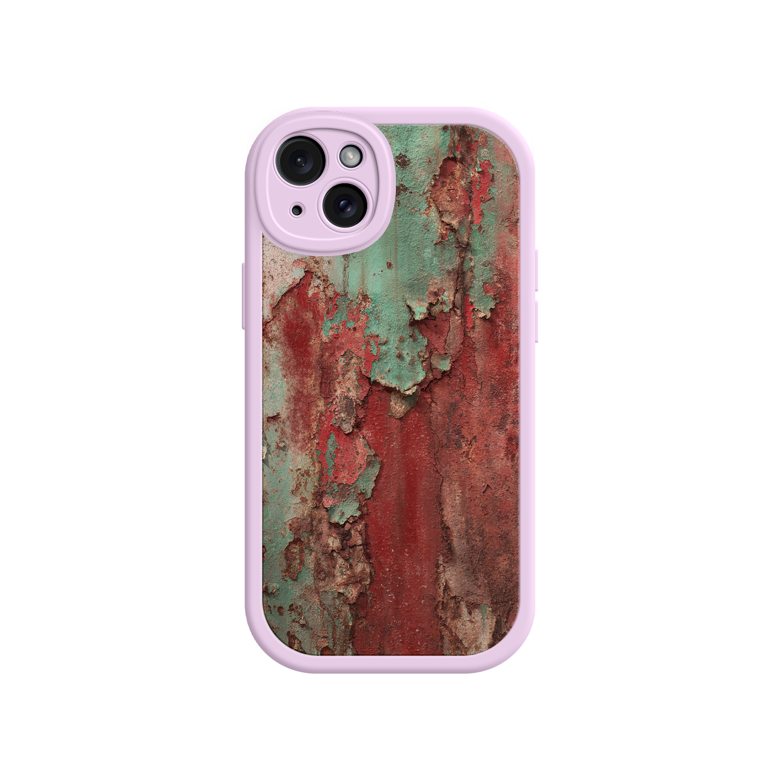 Rustic Metal Texture Phone Case – Vintage Industrial Style for iPhone 17