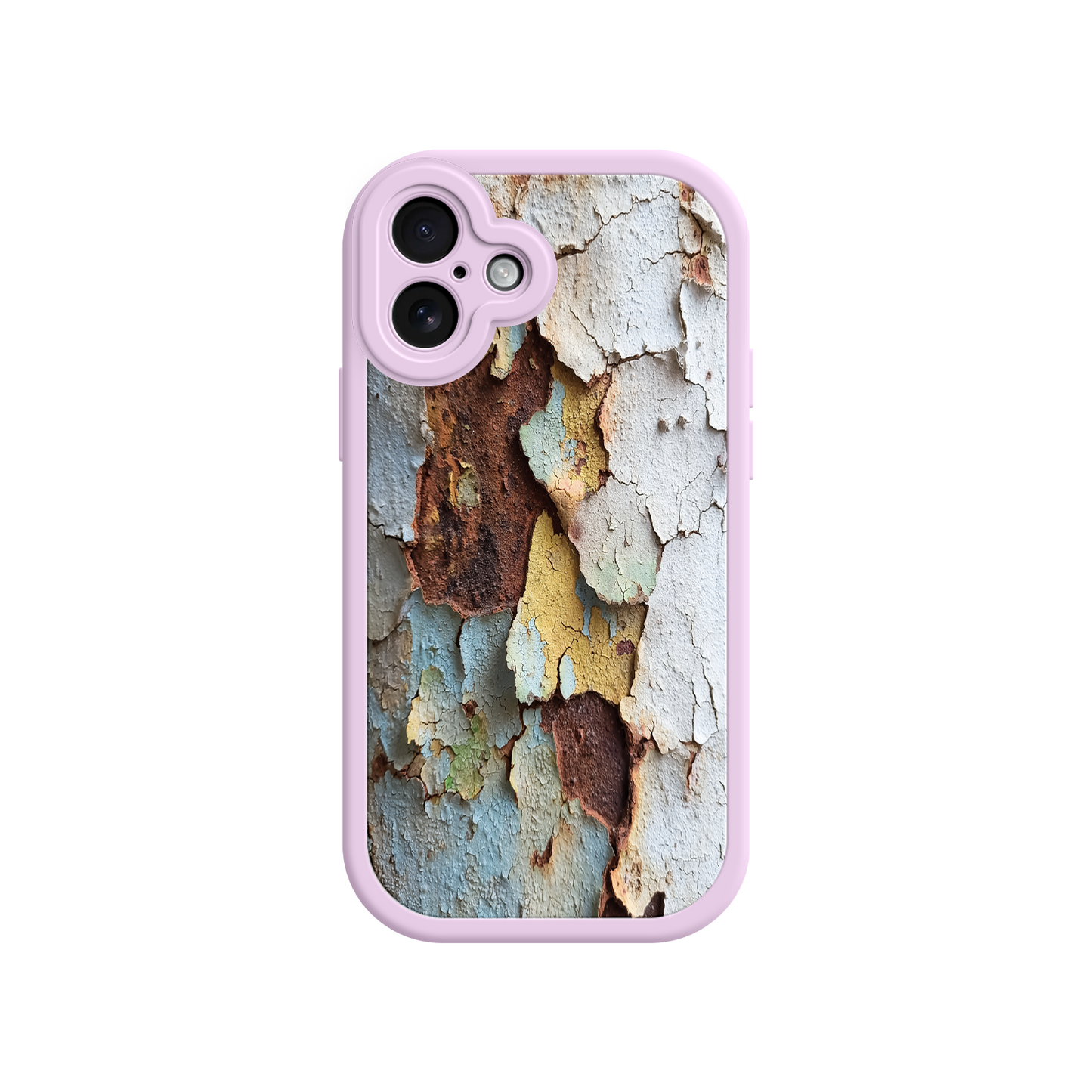 Unique phone case with vintage surface design