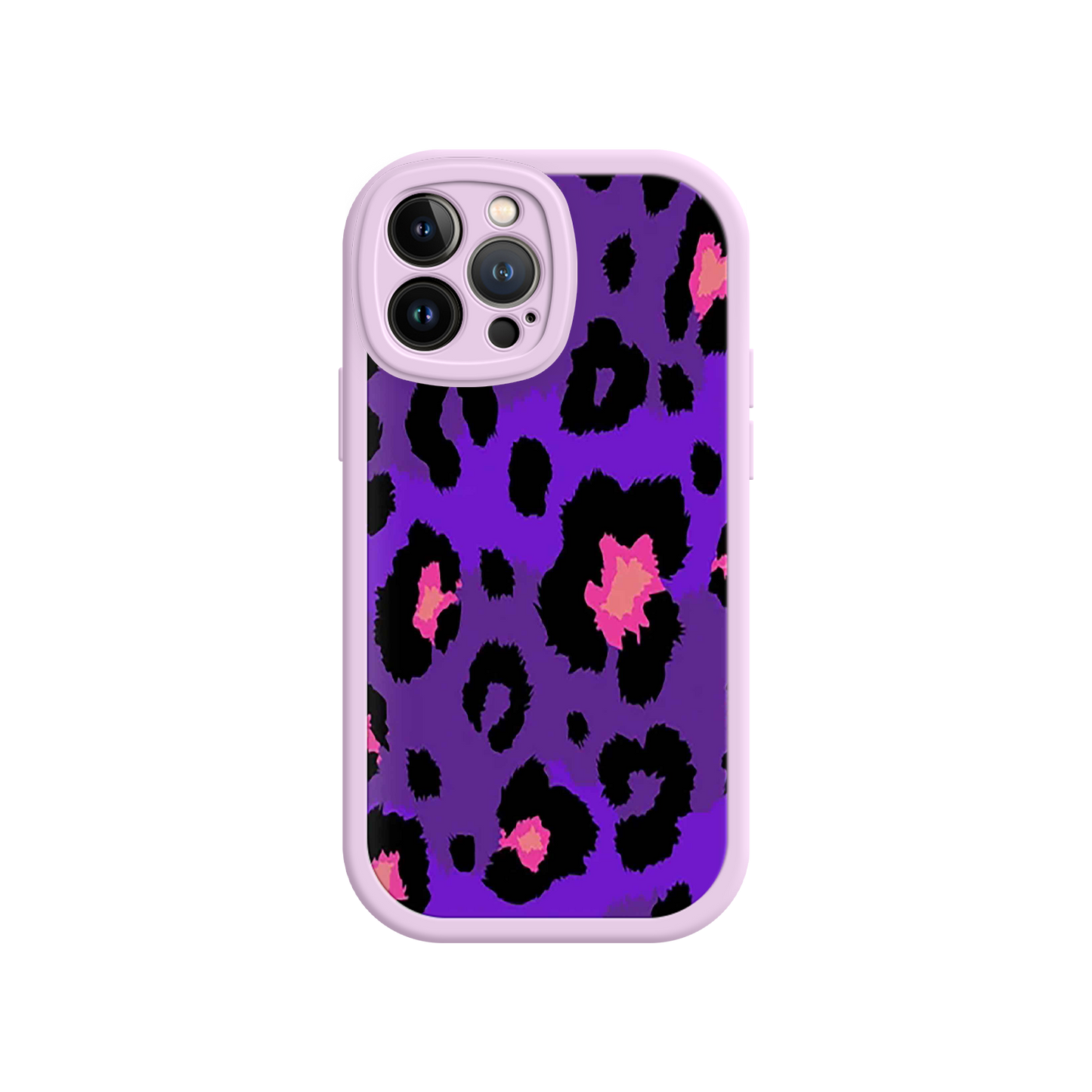 #MC0025 Factory Wholesale Purple Leopard Print iPhone 17 Case – Trendy Animal Print, Protective Fashion Cover, Bold & Stylish Design
