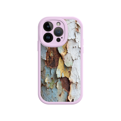 #MC0021 Factory Wholesale Rustic Patina Phone Case – Vintage Peeling Paint Design for iPhone 17
