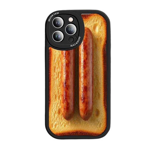 #MC0043 Factory Wholesale Double sausages Phone Case