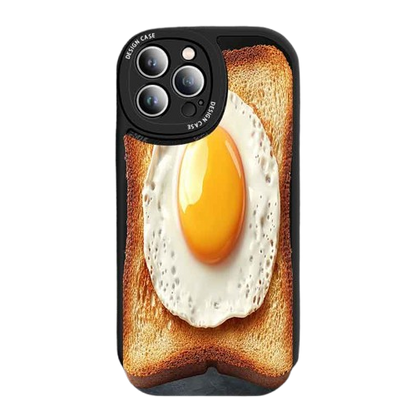 #MC0044 Factory Wholesale Creative Eggs and Sausages Phone case