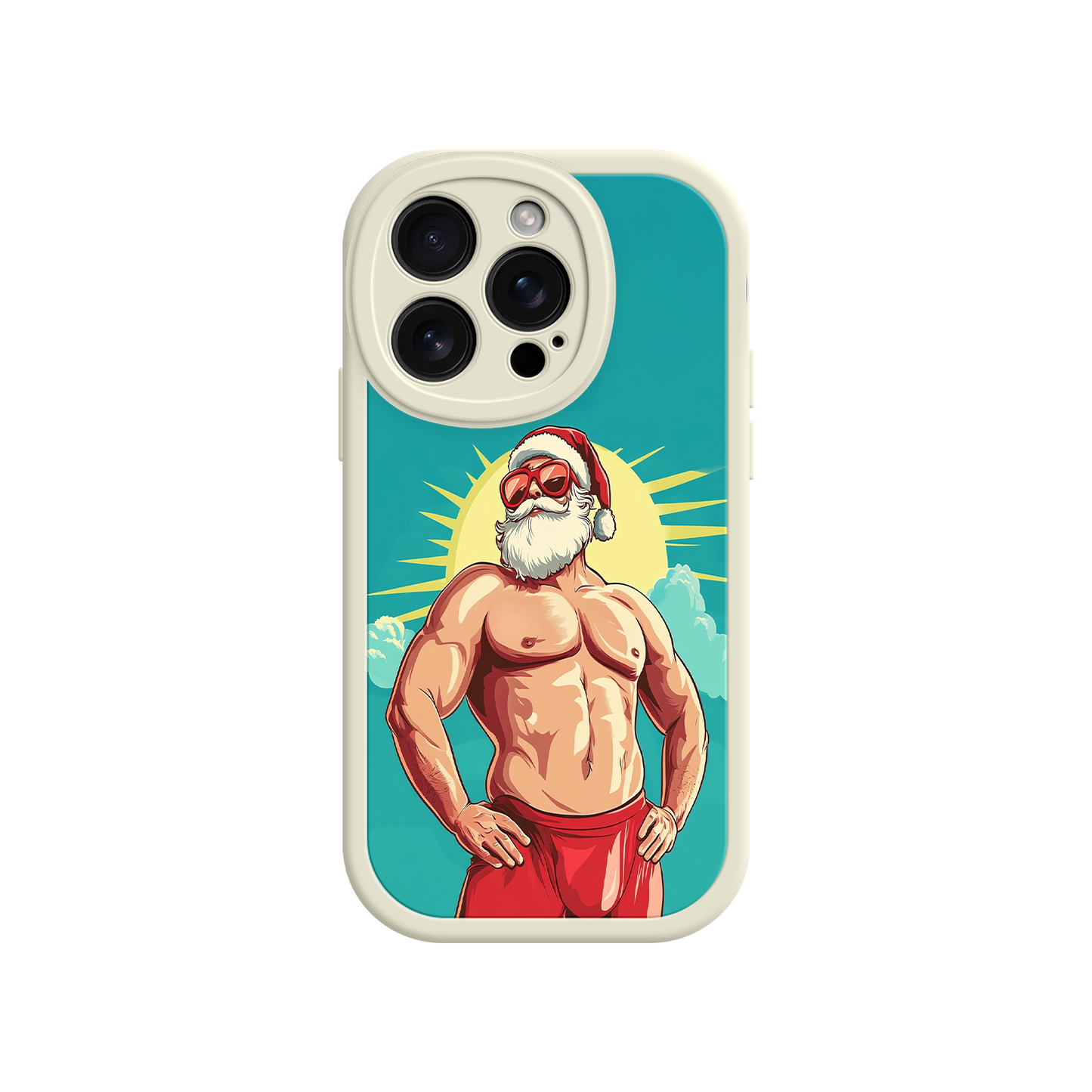 Funny holiday phone case for festive gifting