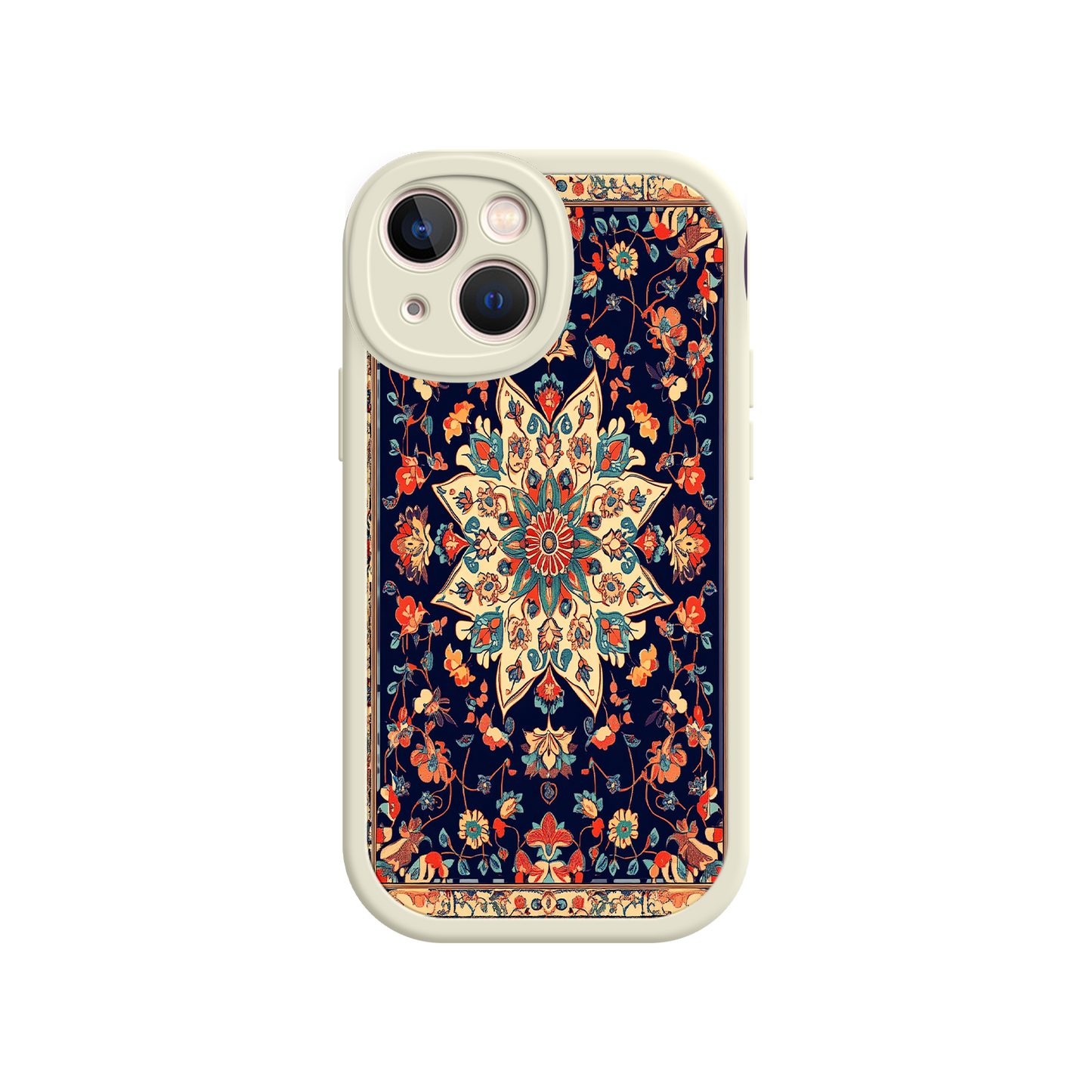 #MC0029 Factory Wholesale Mandala iPhone 17 Case – Ornate Pattern, Bohemian Style, Artistic Floral Design