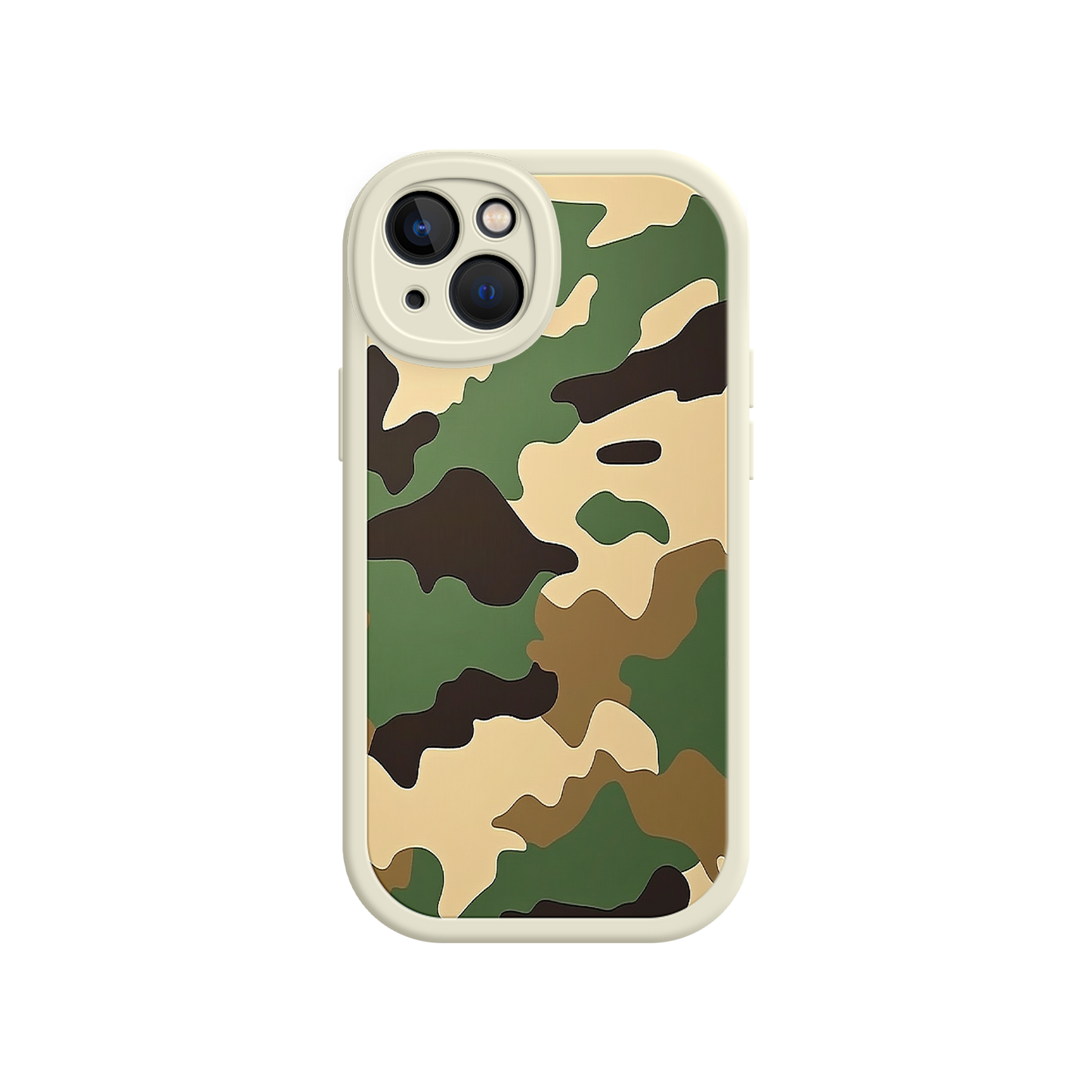 #MC0031 Factory Wholesale Military Camo iPhone 17 Case – Woodland Camouflage, Tactical Design, Rugged Phone Cover