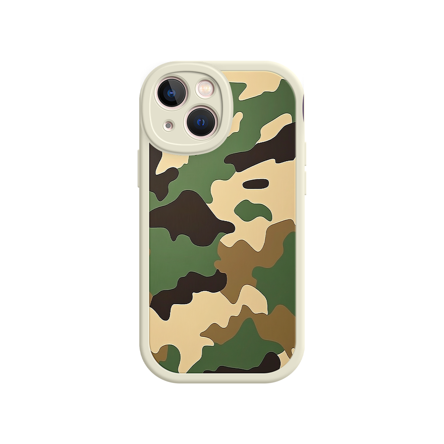 #MC0031 Factory Wholesale Military Camo iPhone 17 Case – Woodland Camouflage, Tactical Design, Rugged Phone Cover
