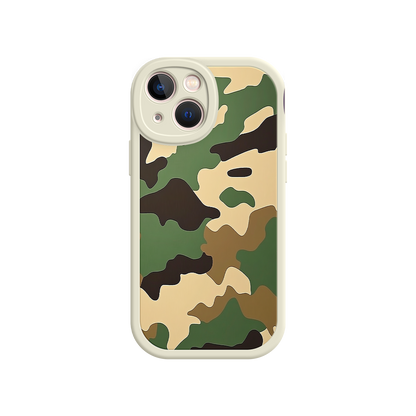 #MC0031 Factory Wholesale Military Camo iPhone 17 Case – Woodland Camouflage, Tactical Design, Rugged Phone Cover