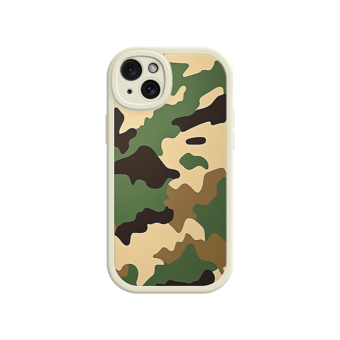 #MC0031 Factory Wholesale Military Camo iPhone 17 Case – Woodland Camouflage, Tactical Design, Rugged Phone Cover