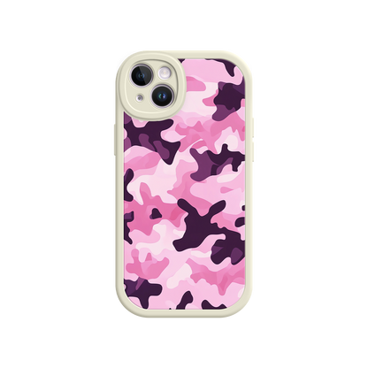 #MC0030 Factory Wholesale Pink Camo iPhone 17 Case – Camouflage, Feminine Style, Protective Phone Cover