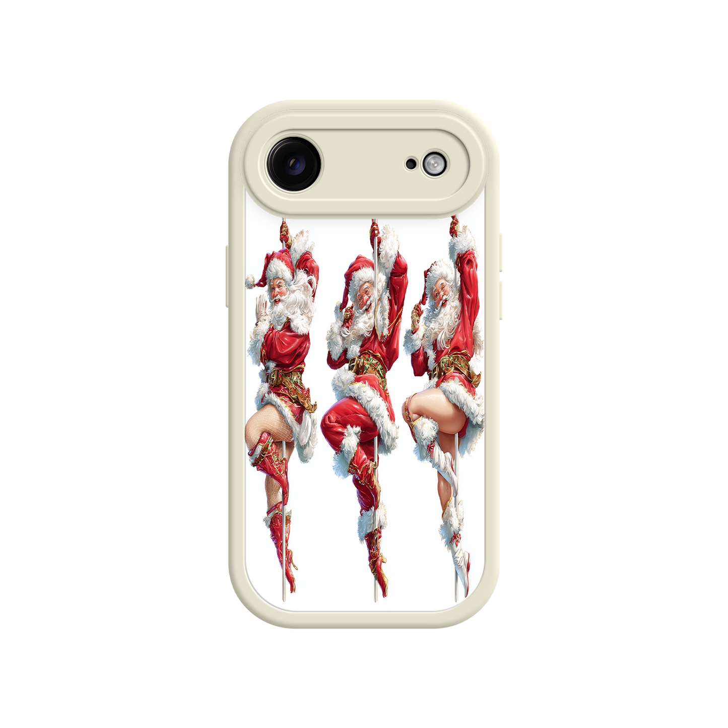 Artistic phone case for holiday-themed flat lays