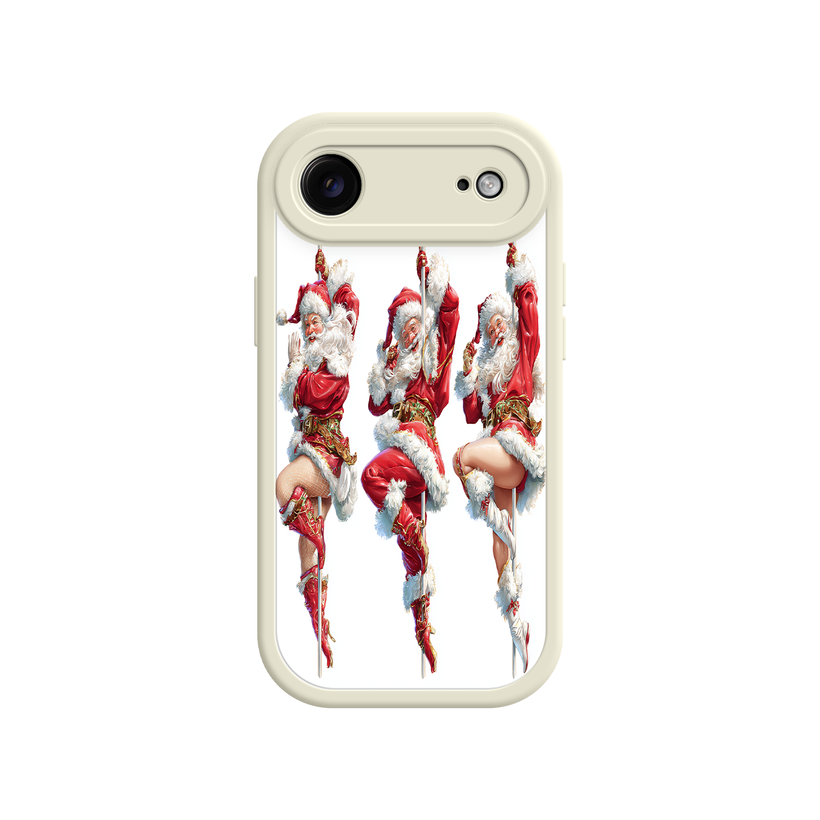 Artistic phone case for holiday-themed flat lays