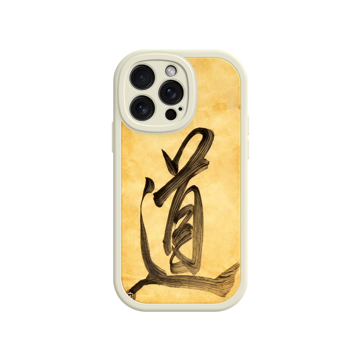 Zen-inspired phone case with cultural design