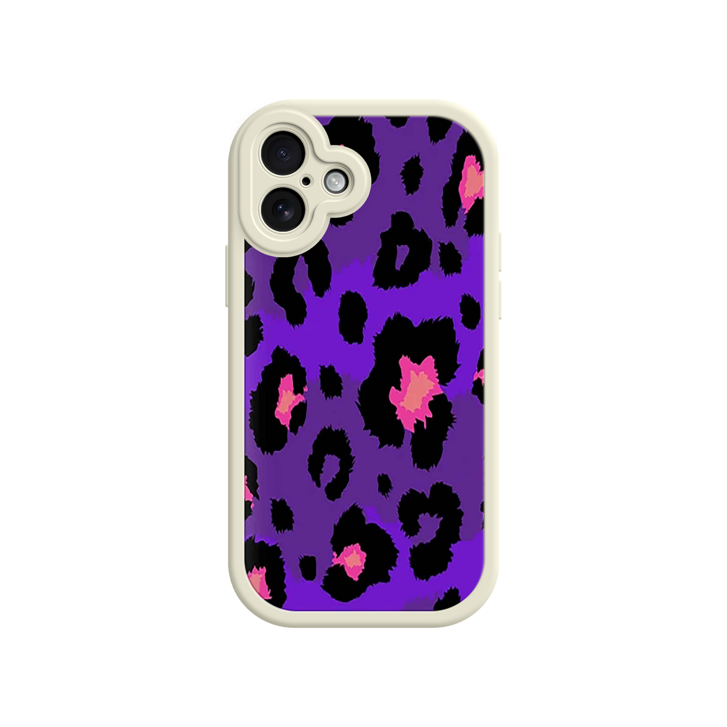 #MC0025 Factory Wholesale Purple Leopard Print iPhone 17 Case – Trendy Animal Print, Protective Fashion Cover, Bold & Stylish Design
