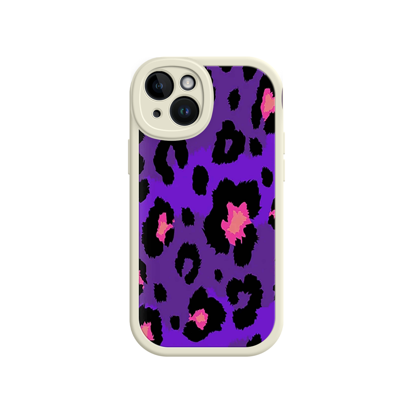 #MC0025 Factory Wholesale Purple Leopard Print iPhone 17 Case – Trendy Animal Print, Protective Fashion Cover, Bold & Stylish Design