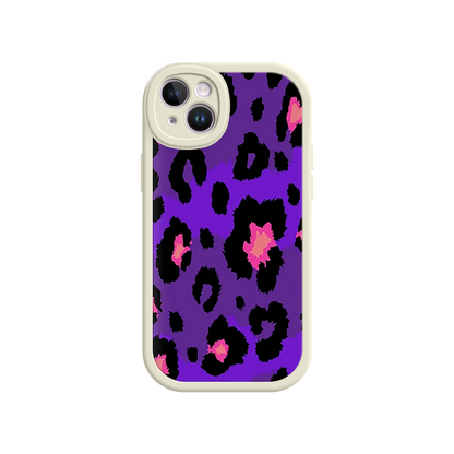 #MC0025 Factory Wholesale Purple Leopard Print iPhone 17 Case – Trendy Animal Print, Protective Fashion Cover, Bold & Stylish Design