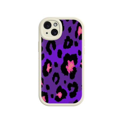 #MC0025 Factory Wholesale Purple Leopard Print iPhone 17 Case – Trendy Animal Print, Protective Fashion Cover, Bold & Stylish Design