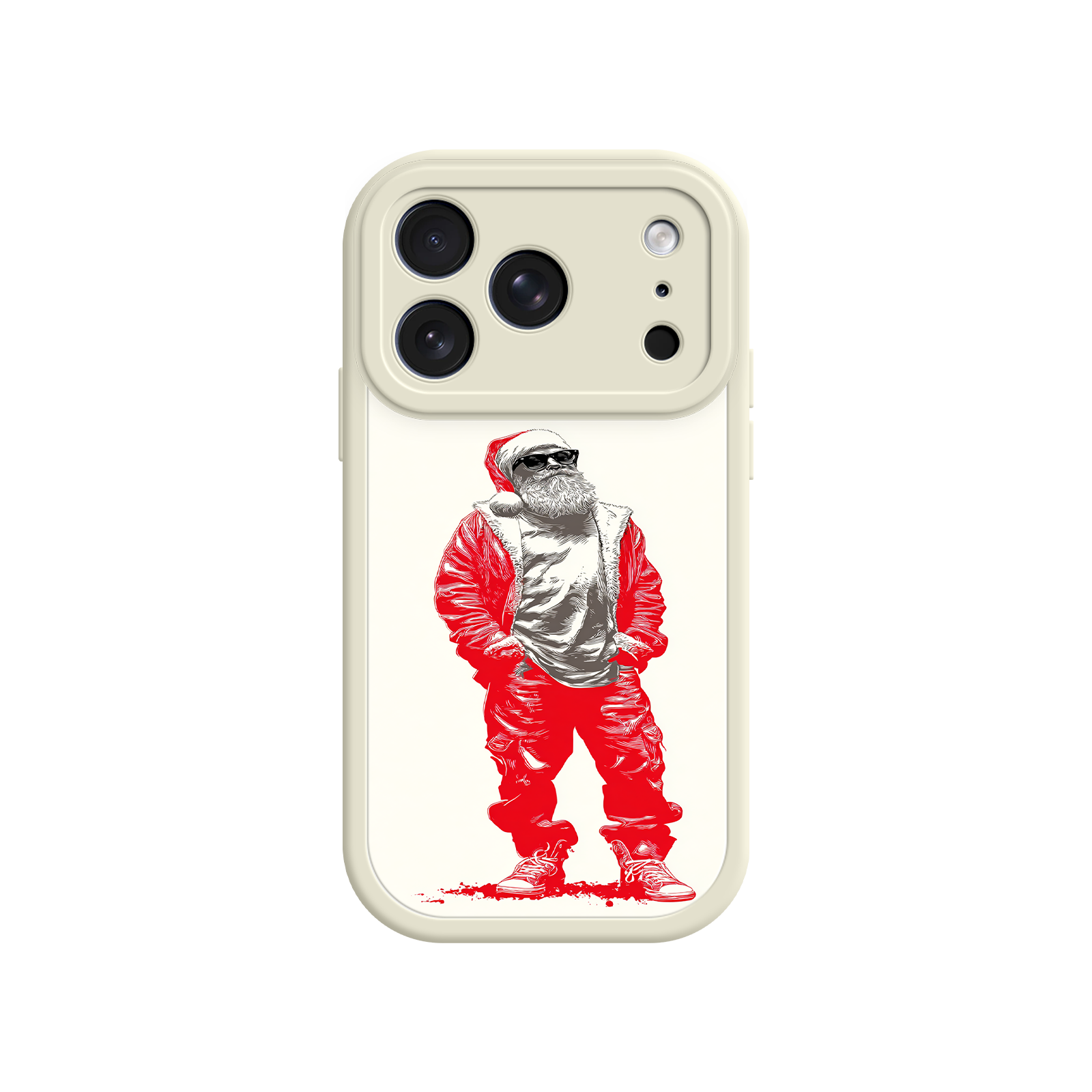 Santa Claus phone case for festive smartphone protection