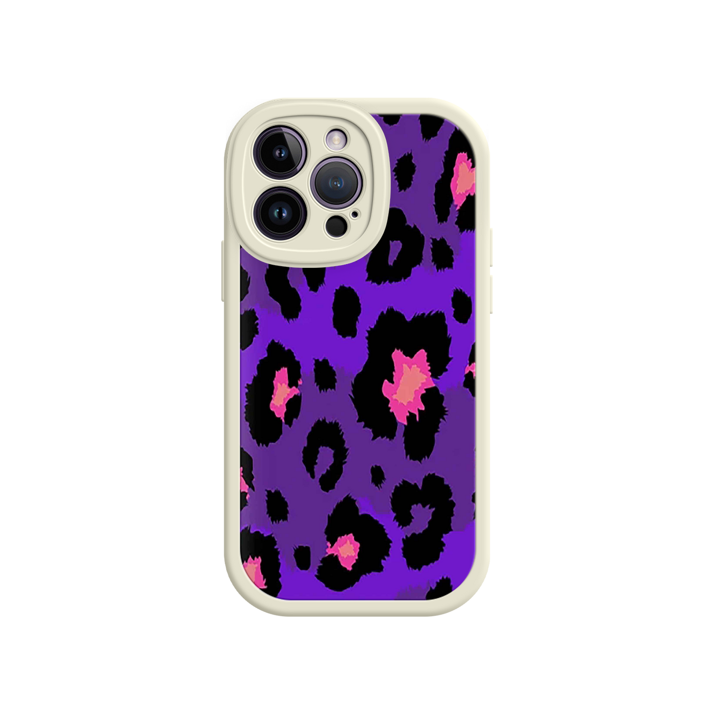 #MC0025 Factory Wholesale Purple Leopard Print iPhone 17 Case – Trendy Animal Print, Protective Fashion Cover, Bold & Stylish Design