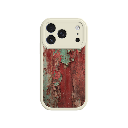 Peeling paint and rust texture phone case for iPhone 14 Pro