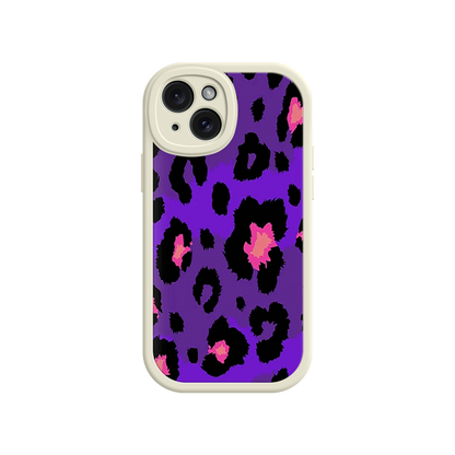 #MC0025 Factory Wholesale Purple Leopard Print iPhone 17 Case – Trendy Animal Print, Protective Fashion Cover, Bold & Stylish Design