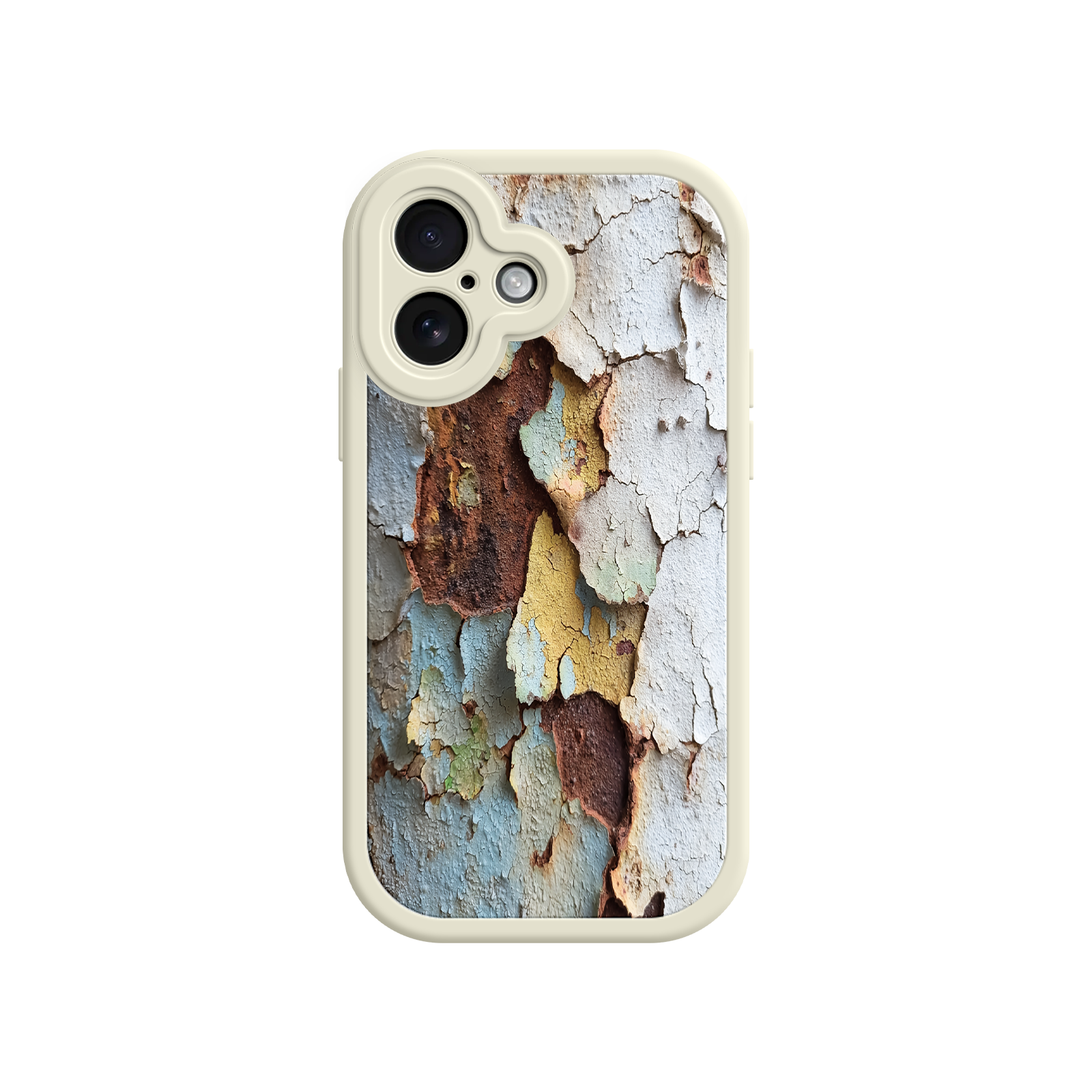 Rustic Patina Phone Case – Vintage Peeling Paint Design for iPhone 17