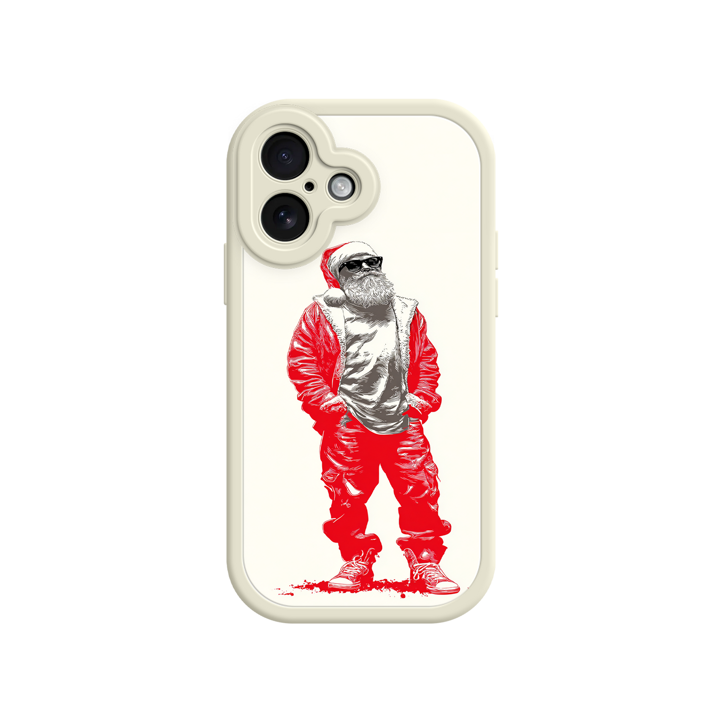 Santa Claus phone cover for iPhone users