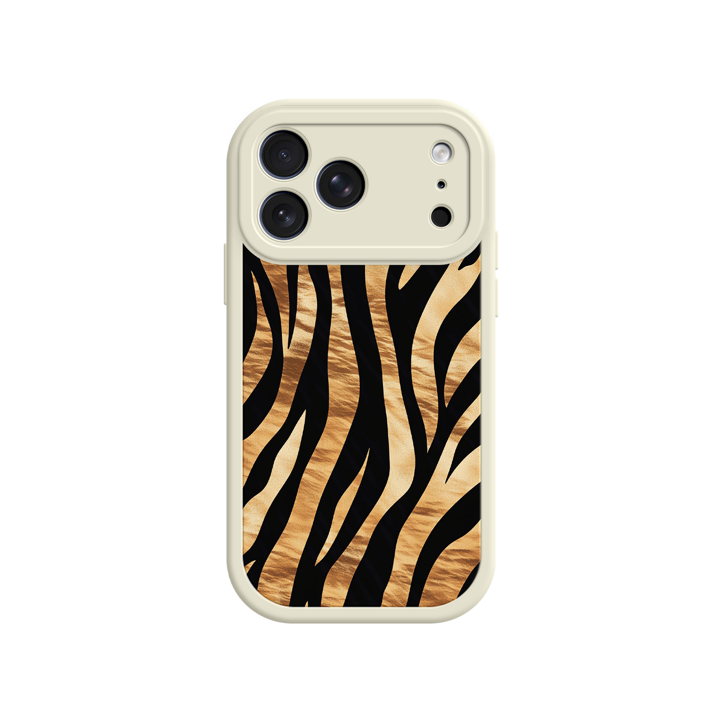Wild style phone case with bold stripe artwork