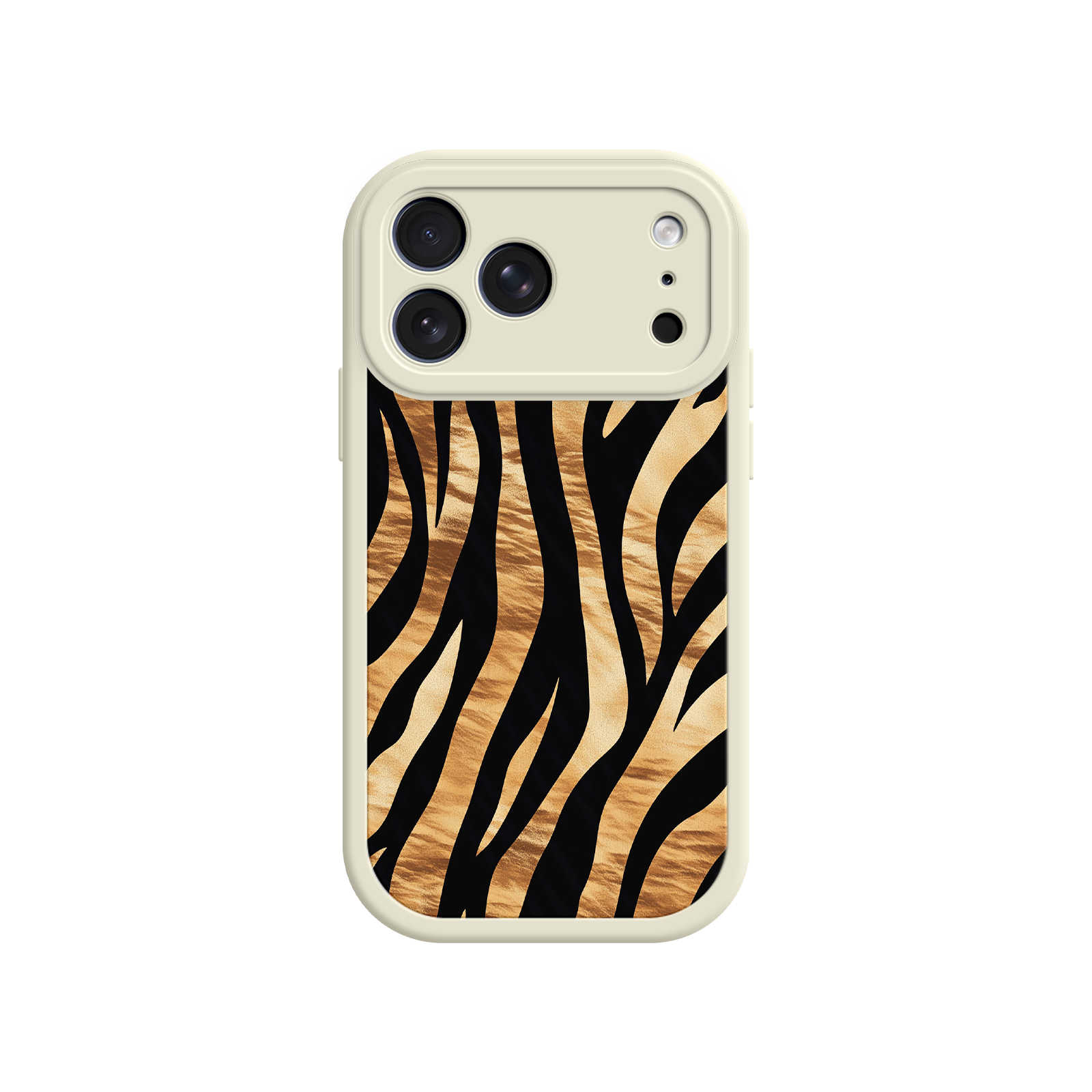 Wild style phone case with bold stripe artwork