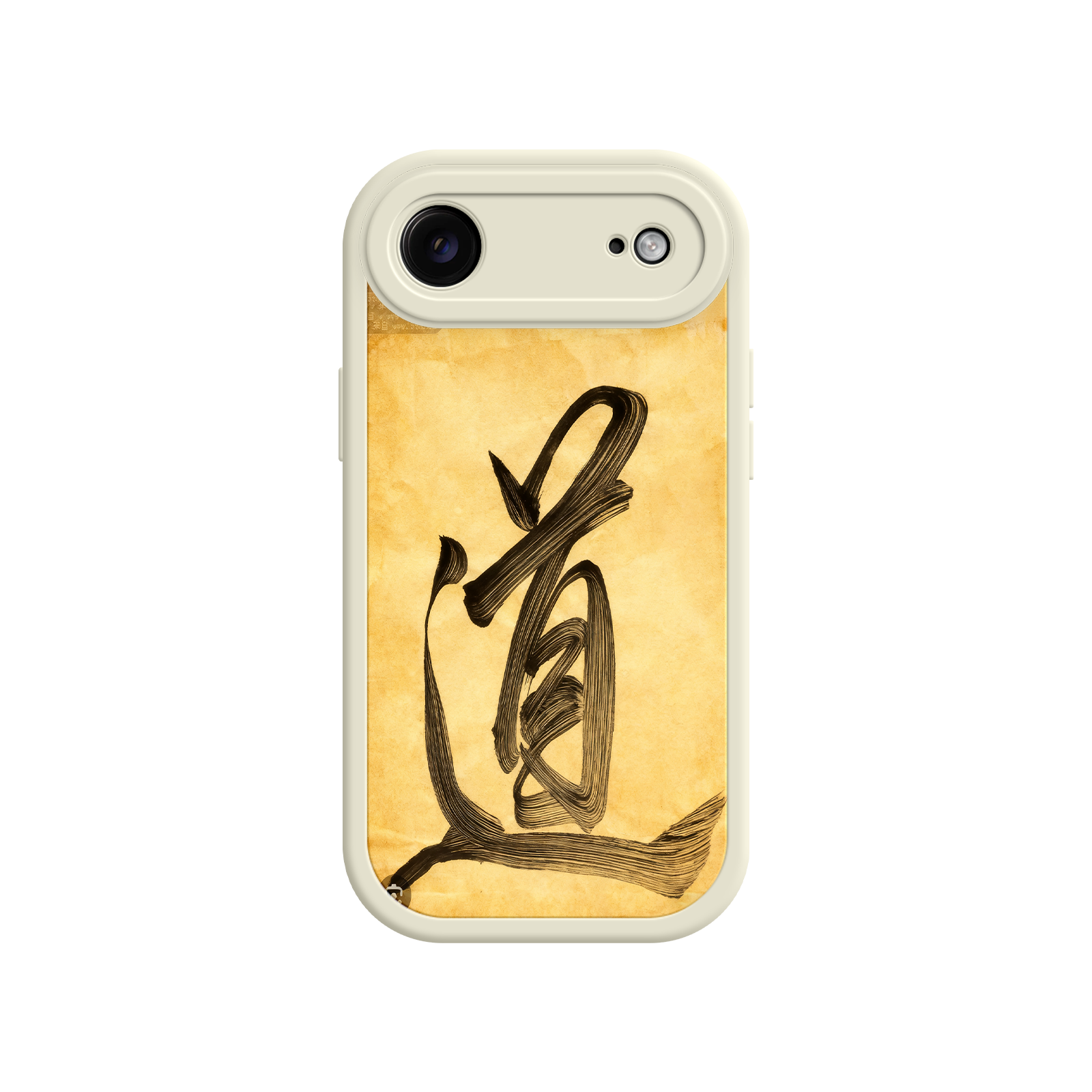 Taoist symbol phone case with aesthetic appeal