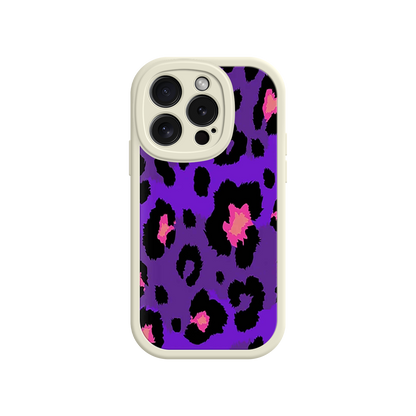 #MC0025 Factory Wholesale Purple Leopard Print iPhone 17 Case – Trendy Animal Print, Protective Fashion Cover, Bold & Stylish Design