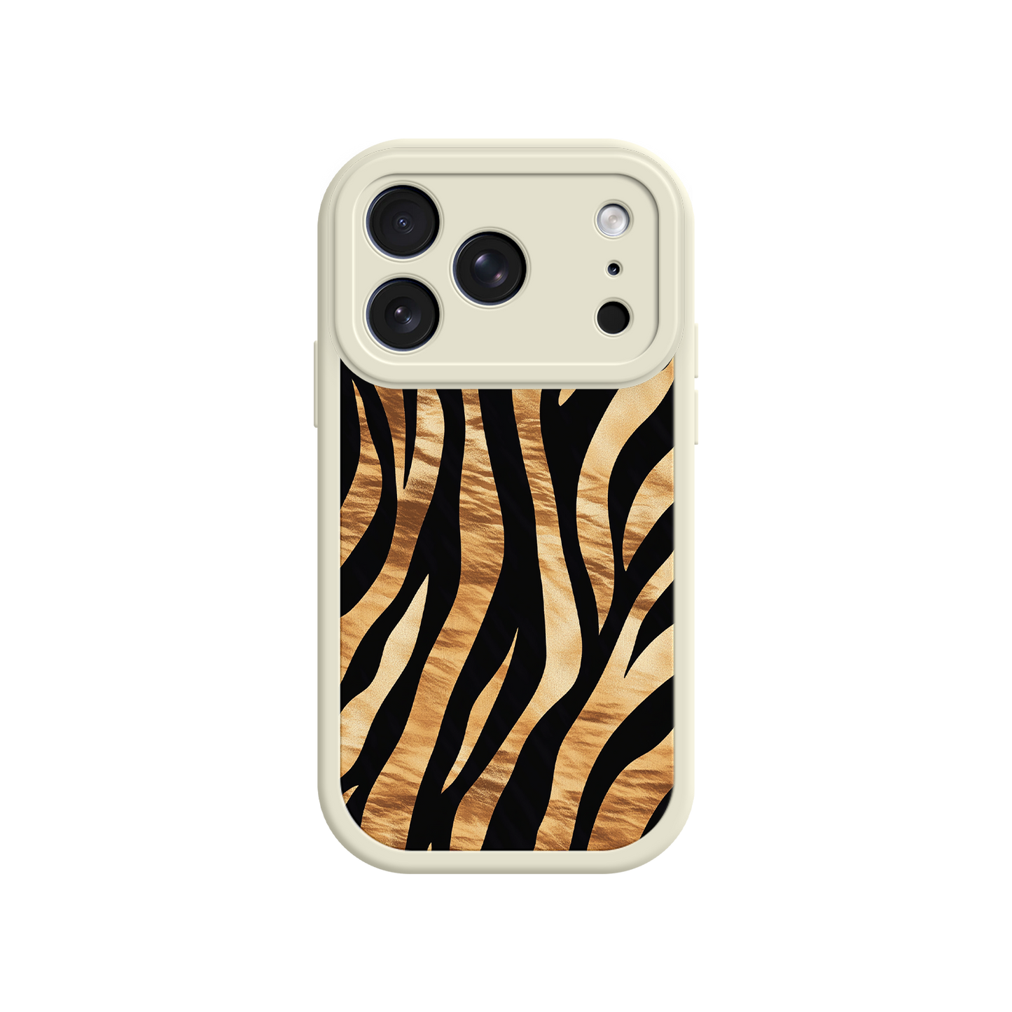 Fashion-forward phone case with animal print
