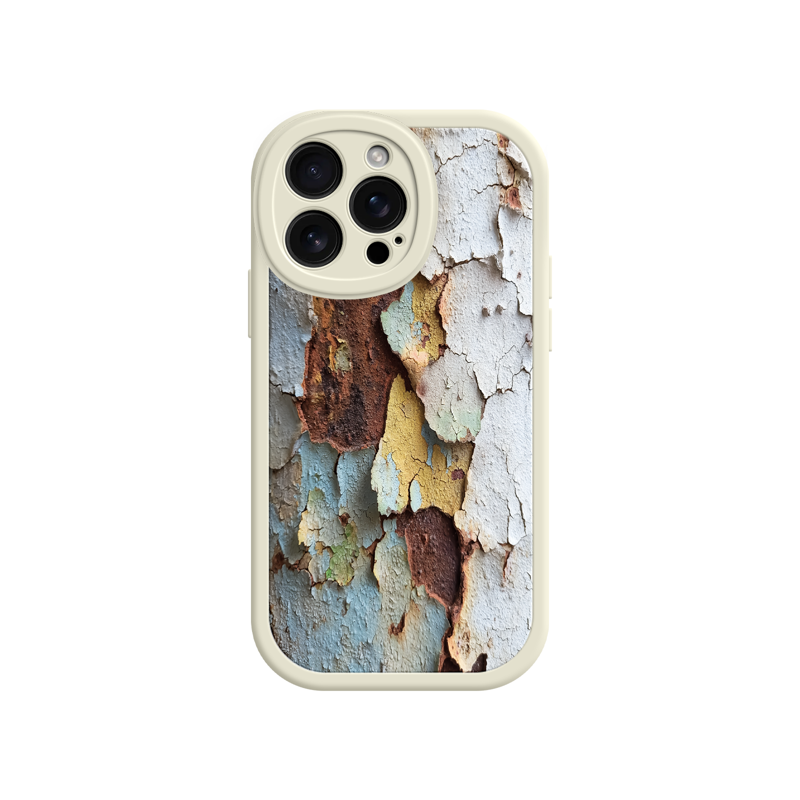 Rustic Patina Phone Case – Vintage Peeling Paint Design for iPhone 17