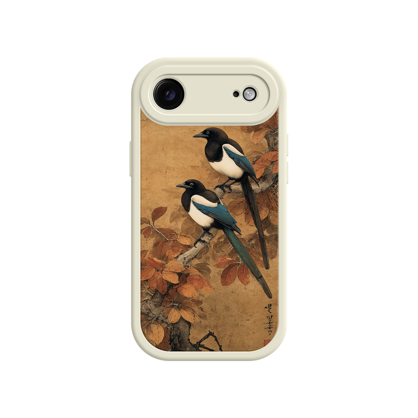 Magpie phone case for curated social media posts
