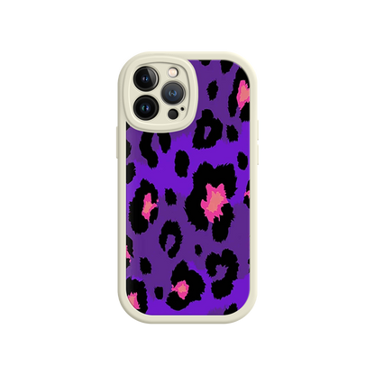 #MC0025 Factory Wholesale Purple Leopard Print iPhone 17 Case – Trendy Animal Print, Protective Fashion Cover, Bold & Stylish Design