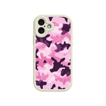 #MC0030 Factory Wholesale Pink Camo iPhone 17 Case – Camouflage, Feminine Style, Protective Phone Cover